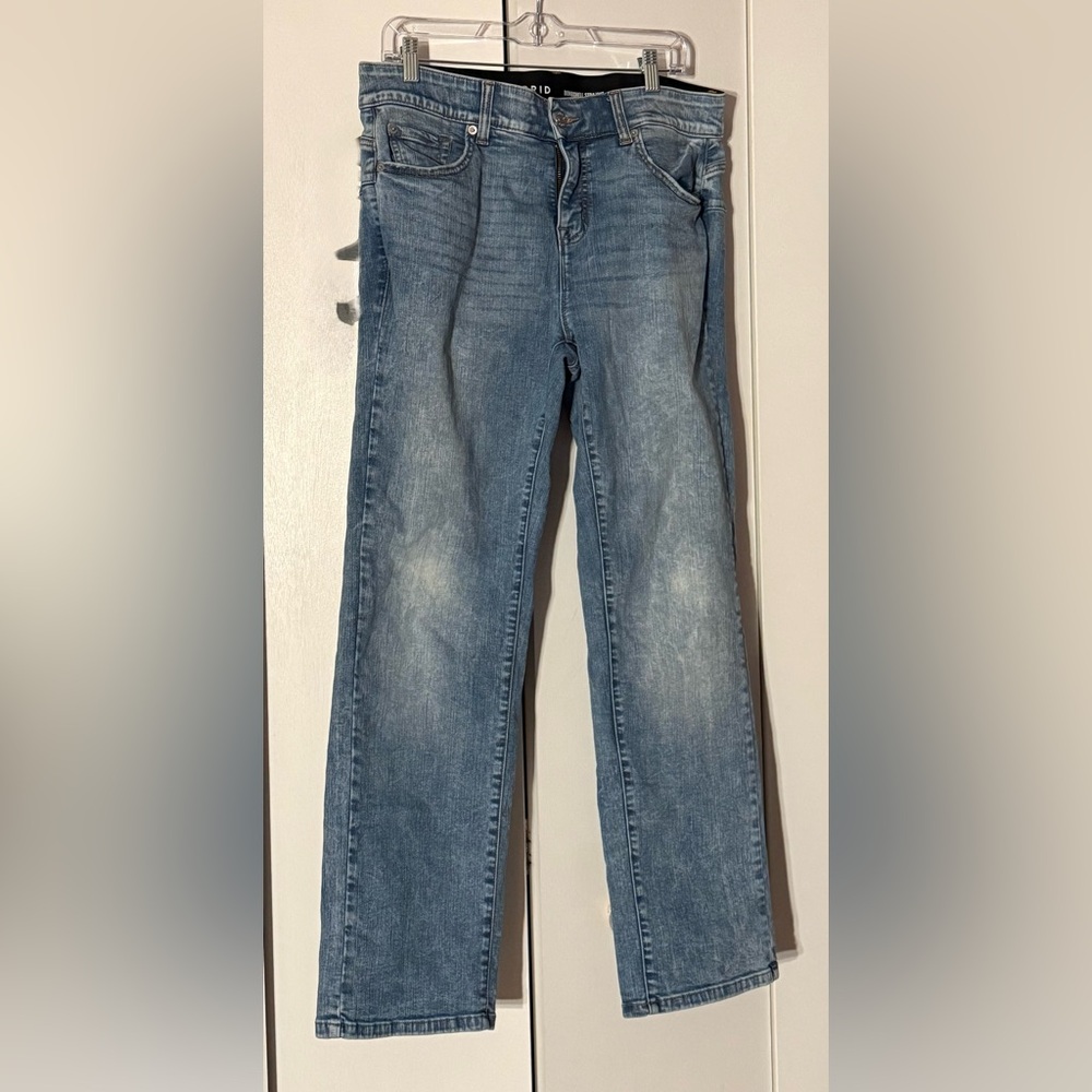 Torrid Women's Light Blue Straight Leg Jeans